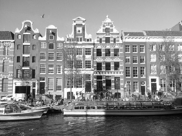 Canals in amsterdam