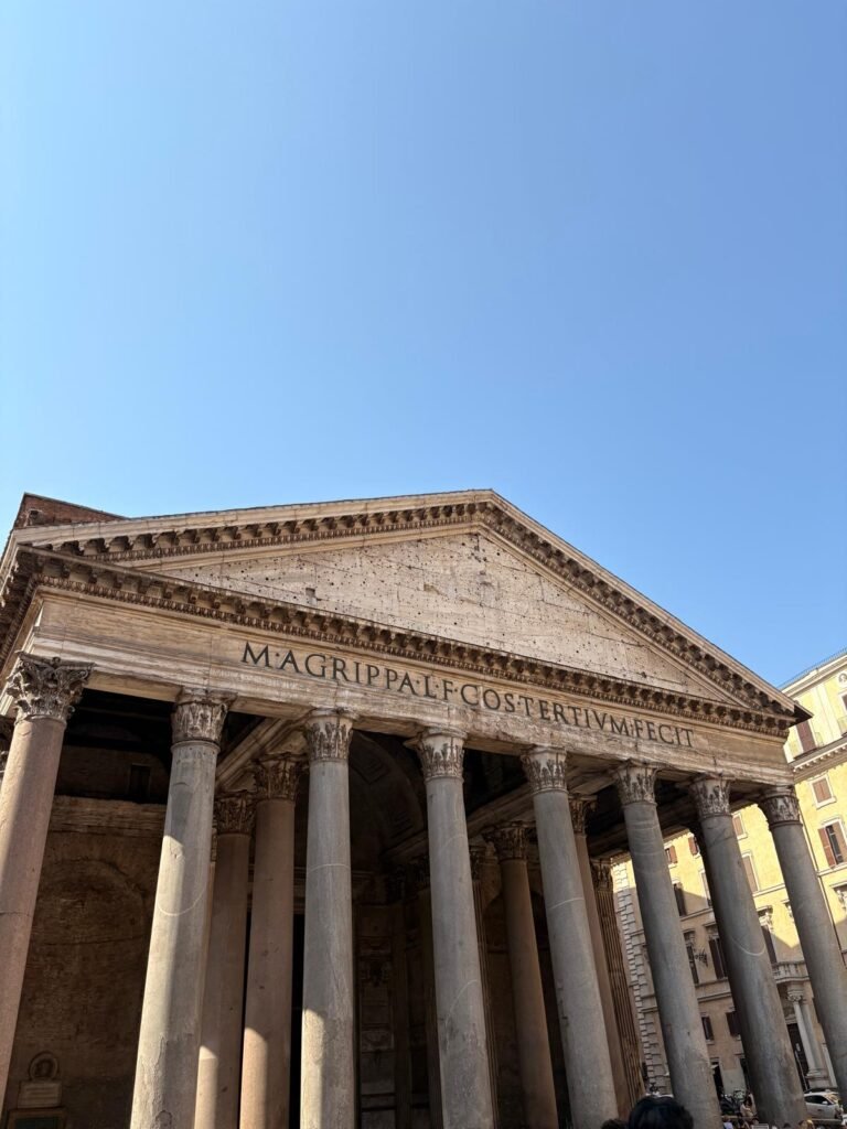 The panthon of Rome